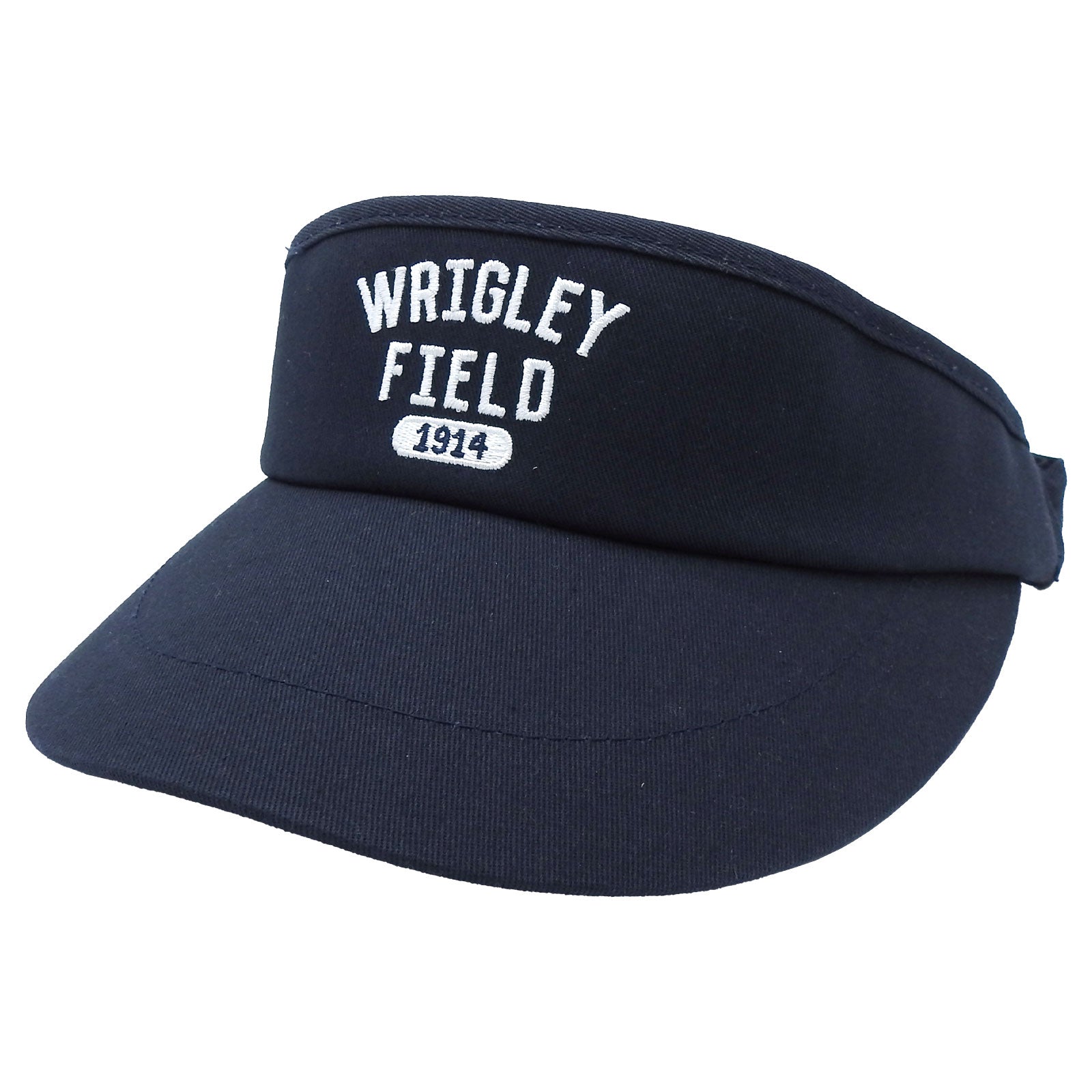 White Visor Wrigley Field Academy Chicago Flag Trucker Adjustable