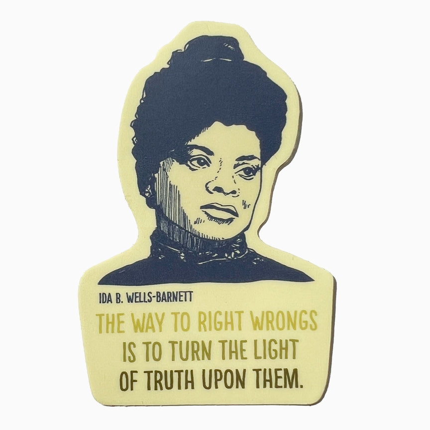 Ida B. Wells Sticker | Chicago History Museum – Chicago History Museum ...